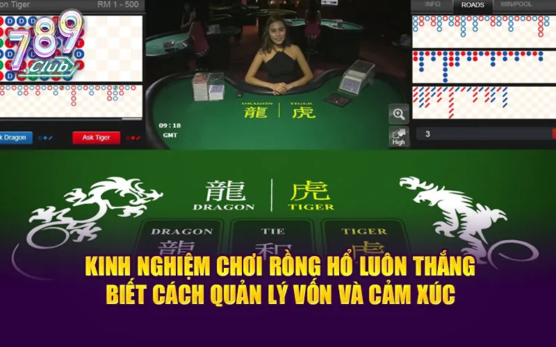 Kinh nghiệm chơi rồng hổ luôn thắng - Biết cách quản lý vốn và cảm xúc