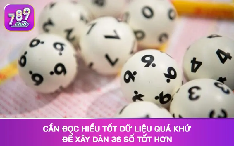 Cần đọc hiểu tốt dữ liệu quá khứ để xây dàn 36 số tốt hơn