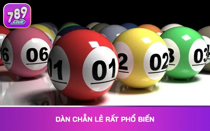 Dàn chẵn lẻ rất phổ biến
