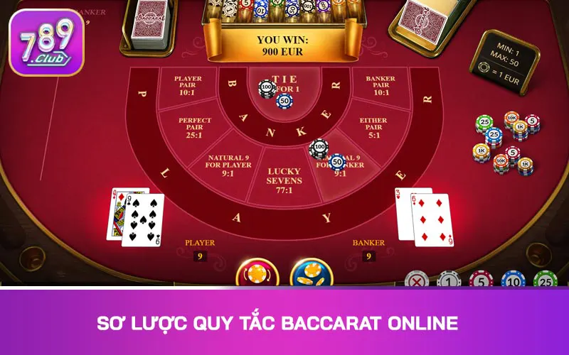 Sơ lược quy tắc Baccarat online
